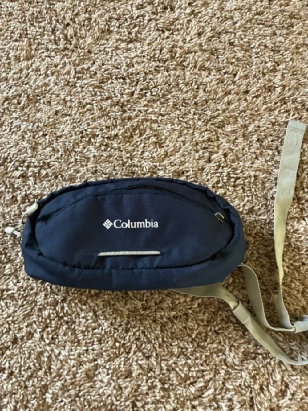 Columbia Bell Creek Navy Blue Fanny Pack Waist Belt Crossbody Bag Unisex OS